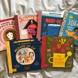 Set of 6 Baby Lit Board Books